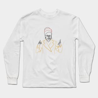 Amanda Gorman at the Inauguration Long Sleeve T-Shirt